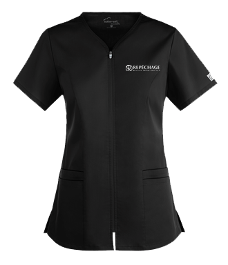 Repechage Signature Lab Coat (Black)