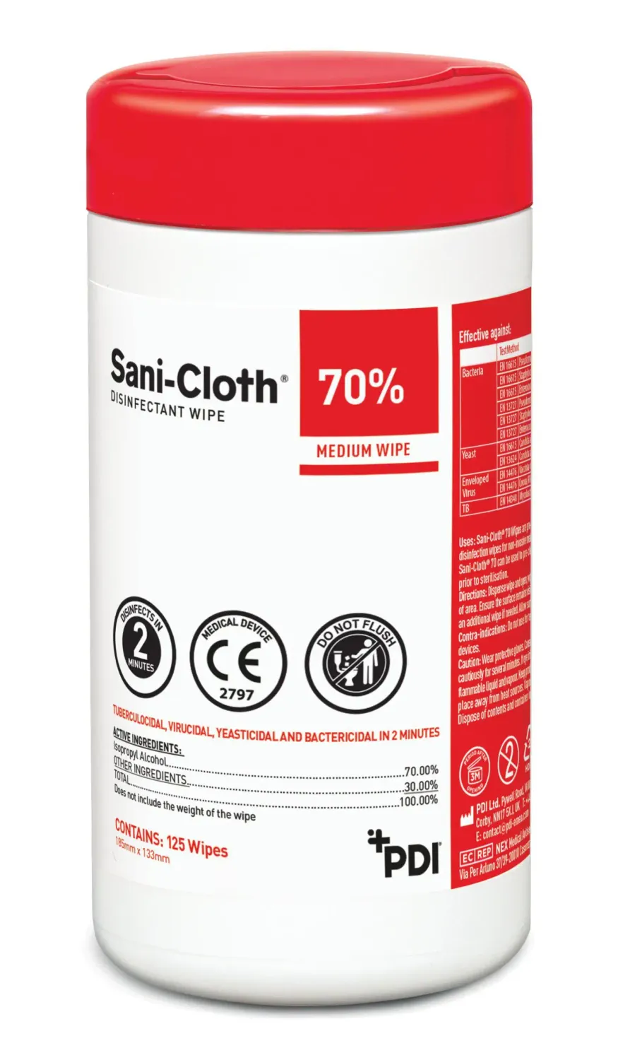 Sani Cloth Disinfectant Wipe