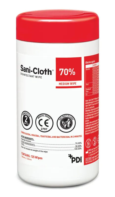 Sani Cloth Disinfectant Wipe