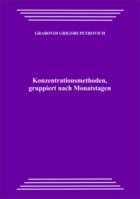Konzentrationsmethoden, gruppiert nach Monatstagen (pdf)