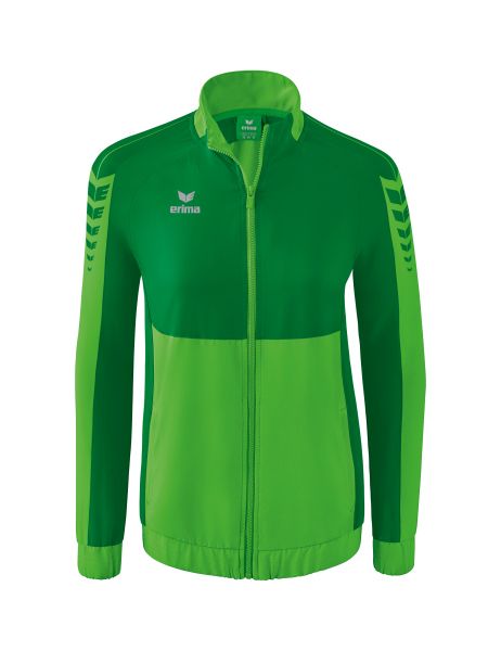 Erima Six Wings Präsentationsjacke Damen green/smaragd, Größe: 34