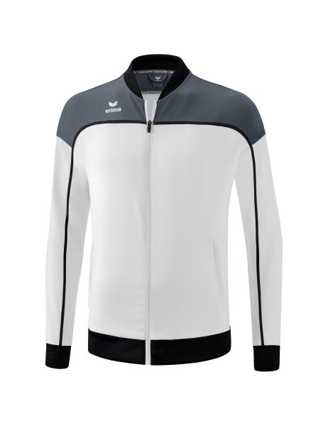 Erima CHANGE by erima Präsentationsjacke Kinder weiß/slate grey/schwarz, Größe: 128