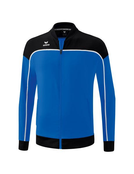Erima CHANGE by erima Präsentationsjacke Kinder new royal/schwarz/weiß, Größe: 128