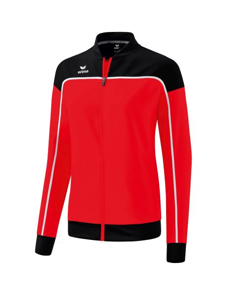 Erima CHANGE by erima Präsentationsjacke Damen rot/schwarz/weiß, Größe: 34