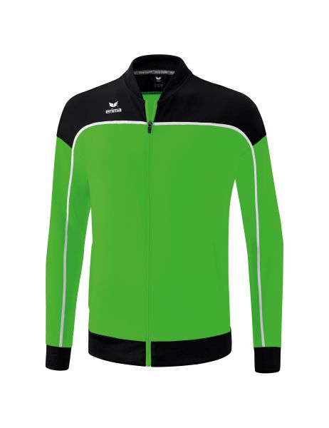 Erima CHANGE by erima Präsentationsjacke Kinder green/schwarz/weiß, Größe: 128