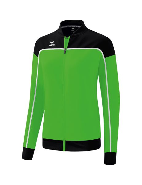 Erima CHANGE by erima Präsentationsjacke Damen green/schwarz/weiß, Größe: 34