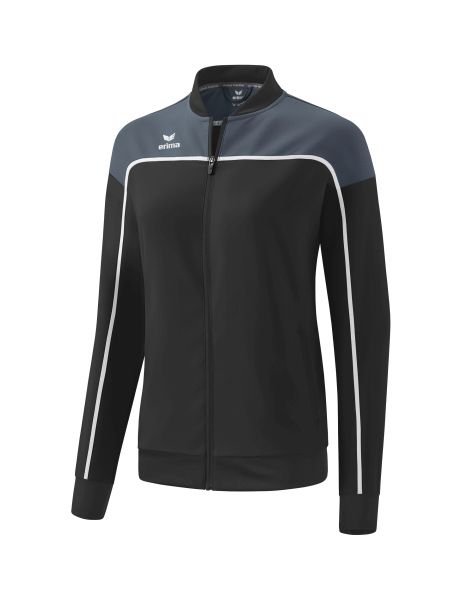 Erima CHANGE by erima Präsentationsjacke Damen black grey/slate grey/weiß, Größe: 34