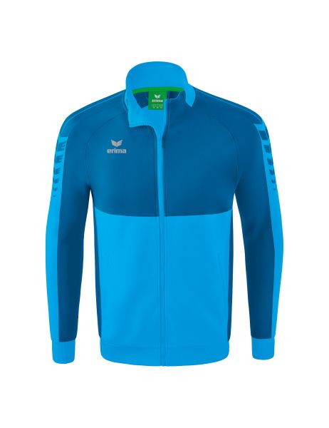 Erima Six Wings Worker Jacke Kinder curacao/mykonos, Größe: 116