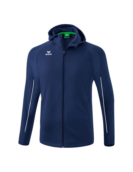 Erima LIGA STAR Trainingsjacke mit Kapuze Kinder new navy/weiß, Größe: 104