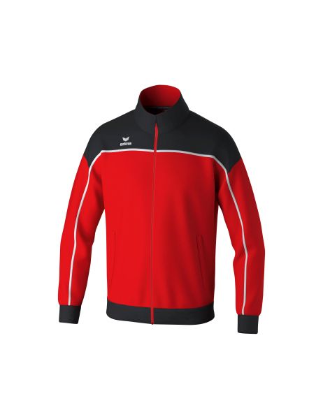 Erima CHANGE by erima Trainingsjacke Kinder rot/schwarz/weiß, Größe: 128