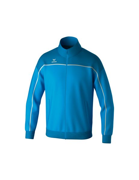 Erima CHANGE by erima Trainingsjacke Kinder curacao/mykonos/weiß, Größe: 128