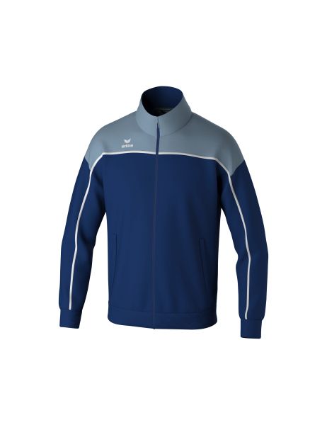 Erima CHANGE by erima Trainingsjacke Kinder new navy/faded denim/weiß, Größe: 128