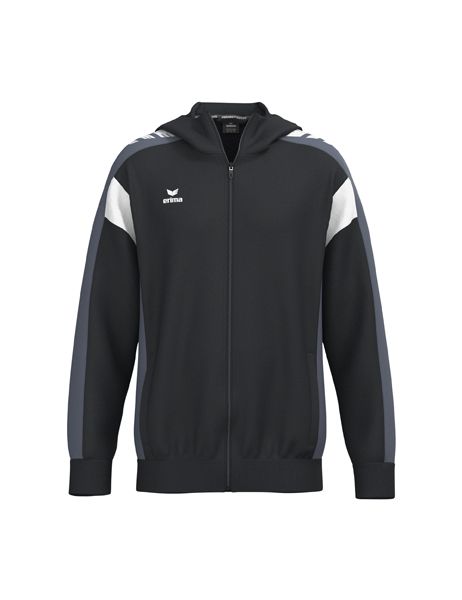 Erima CELEBRATE 125 Training Jacket with hood Kinder schwarz/slate grey, Größe: 116