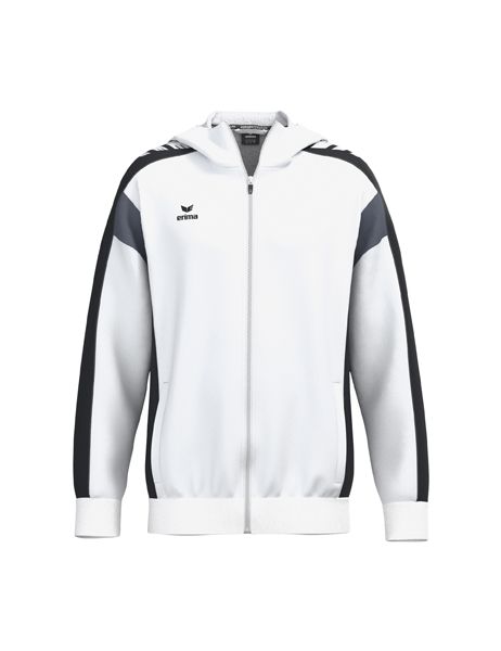 Erima CELEBRATE 125 Training Jacket with hood Kinder weiß/schwarz, Größe: 116