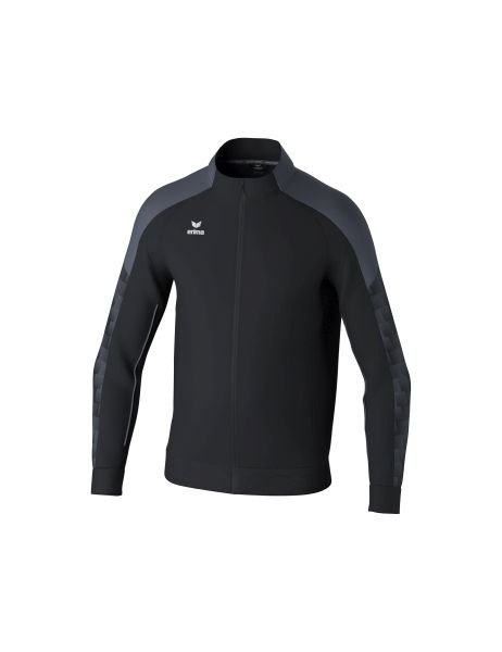 Erima EVO STAR Trainingsjacke Kinder schwarz/slate grey, Größe: 116