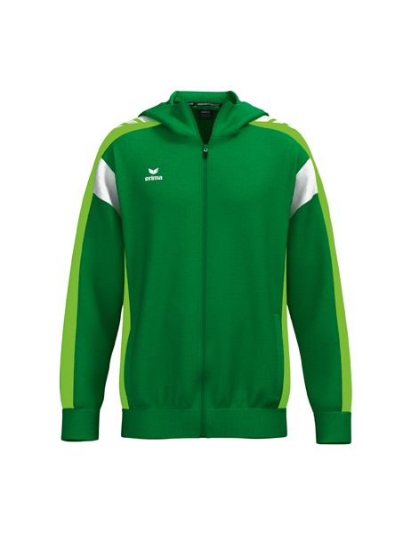 Erima CELEBRATE 125 Training Jacket with hood Kinder smaragd/green gecko, Größe: 116