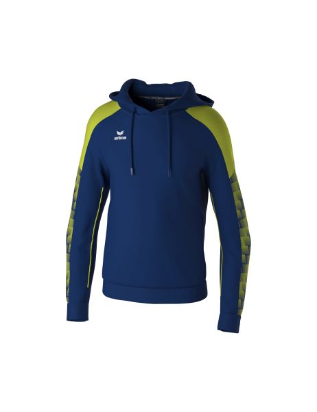 Erima EVO STAR Kapuzensweat Kinder new navy/lime, Größe: 116