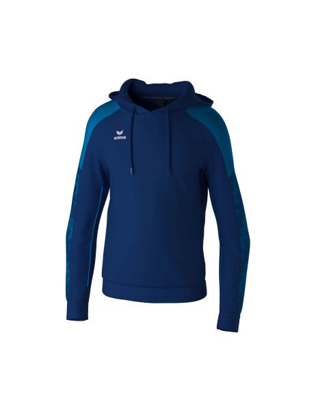 Erima EVO STAR Kapuzensweat Kinder new navy/mykonos blue, Größe: 116