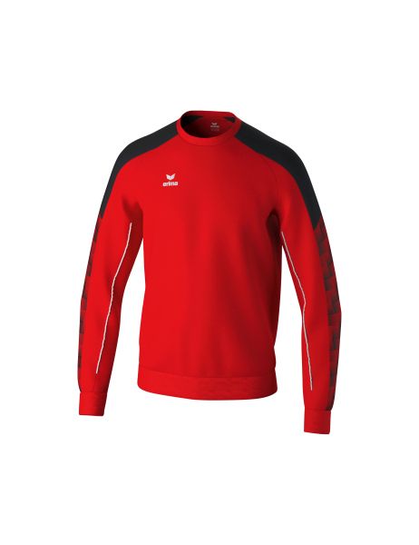Erima EVO STAR Sweatshirt Kinder rot/schwarz, Größe: 116