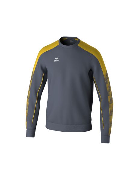 Erima EVO STAR Sweatshirt Kinder slate grey/gelb, Größe: 116