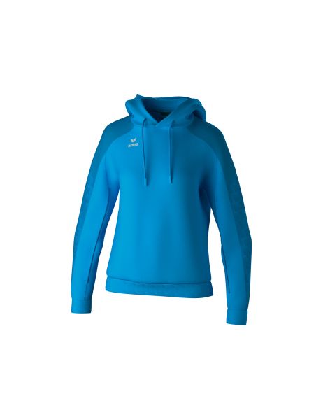 Erima EVO STAR Kapuzensweat Damen curacao/mykonos, Größe: 44
