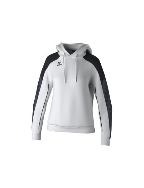 Erima EVO STAR Kapuzensweat Damen weiß/schwarz, Größe: 34