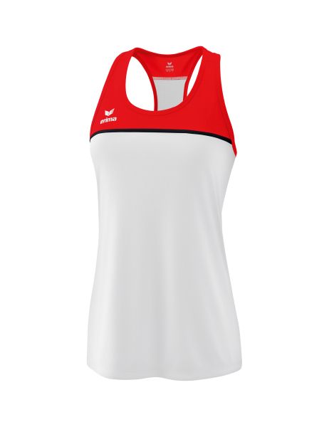 Erima CHANGE by erima Tanktop Damen weiß/rot/schwarz, Größe: 34