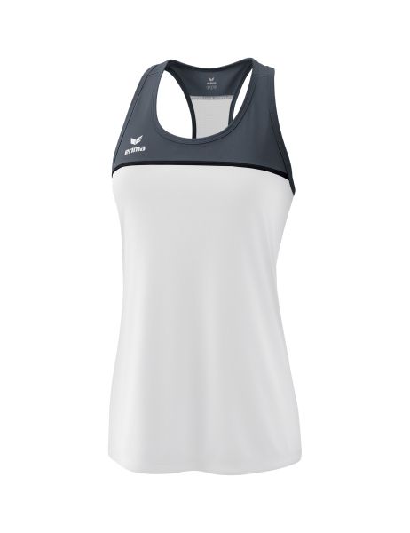 Erima CHANGE by erima Tanktop Damen weiß/slate grey/schwarz, Größe: 34