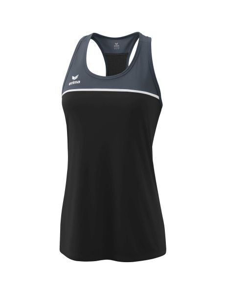 Erima CHANGE by erima Tanktop Damen black grey/slate grey/weiß, Größe: 34
