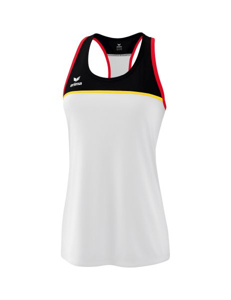 Erima CHANGE by erima Tanktop Damen weiß/schwarz/rot, Größe: 34