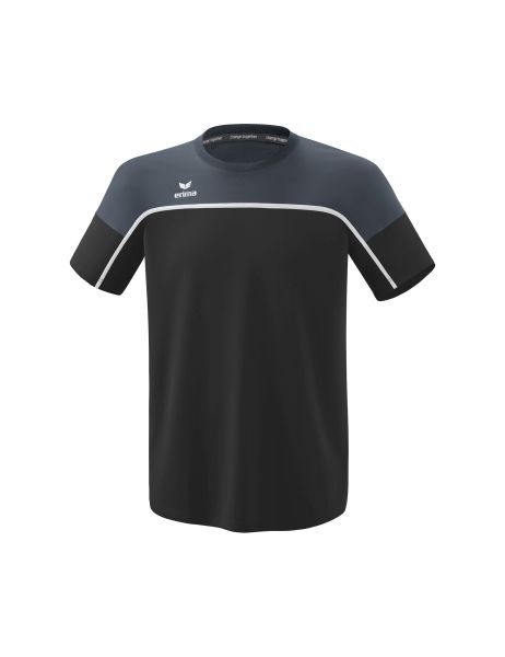Erima CHANGE by erima T-Shirt Kinder black grey/slate grey/weiß, Größe: 128