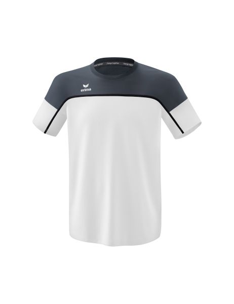 Erima CHANGE by erima T-Shirt Kinder weiß/slate grey/schwarz, Größe: 128