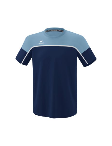 Erima CHANGE by erima T-Shirt Kinder new navy/faded denim/weiß, Größe: 128