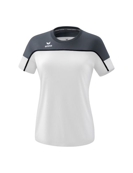Erima CHANGE by erima T-Shirt Damen weiß/slate grey/schwarz, Größe: 34