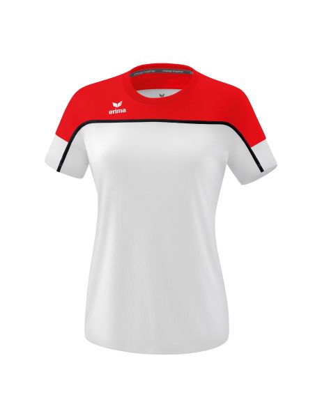 Erima CHANGE by erima T-Shirt Damen weiß/rot/schwarz, Größe: 34