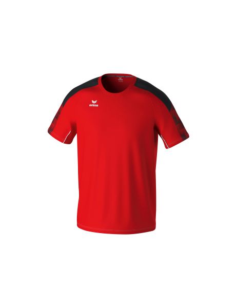 Erima EVO STAR T-Shirt Kinder rot/schwarz, Größe: 116