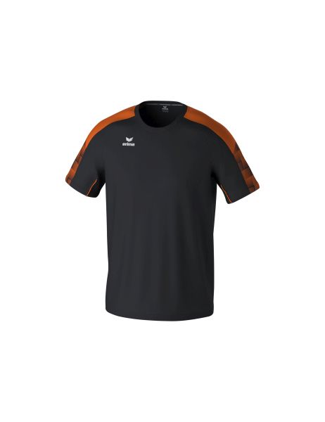 Erima EVO STAR T-Shirt Kinder schwarz/orange, Größe: 116