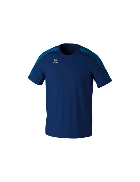 Erima EVO STAR T-Shirt Kinder new navy/mykonos blue, Größe: 116