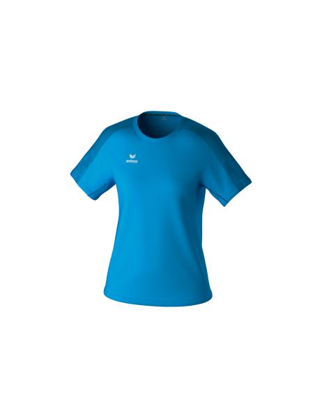 Erima EVO STAR T-Shirt Damen curacao/mykonos, Größe: 34