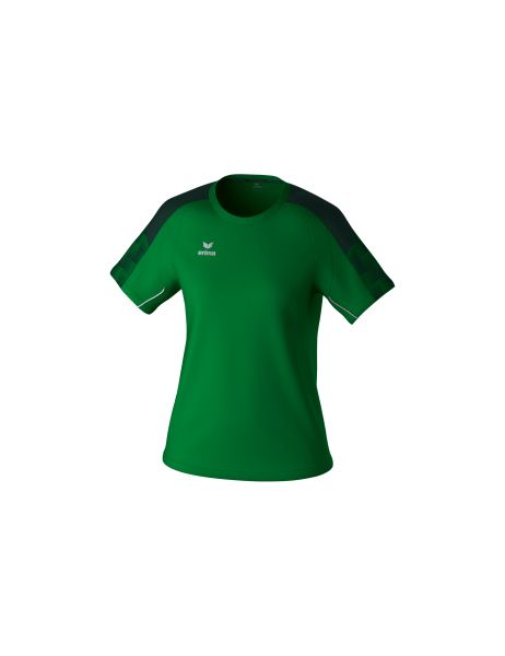 Erima EVO STAR T-Shirt Damen smaragd/pine grove, Größe: 34
