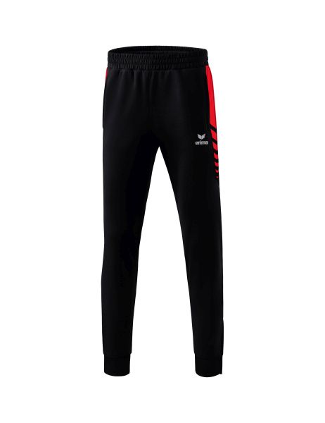 Erima Six Wings Worker Hose Kinder schwarz/rot, Größe: 116