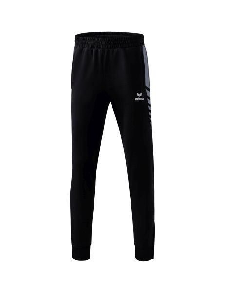 Erima Six Wings Worker Hose Kinder schwarz/slate grey, Größe: 116