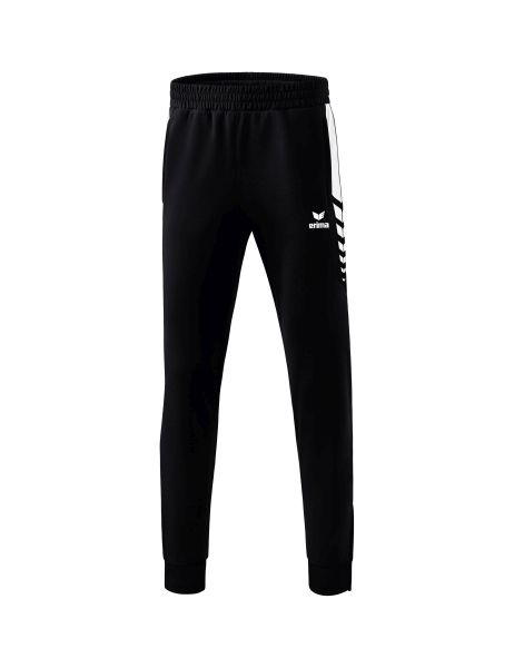 Erima Six Wings Worker Hose Kinder schwarz/weiß, Größe: 116