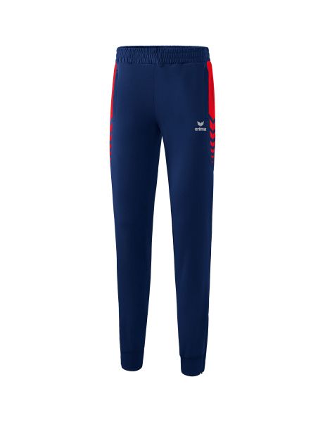 Erima Six Wings Worker Hose Damen new navy/rot, Größe: 34