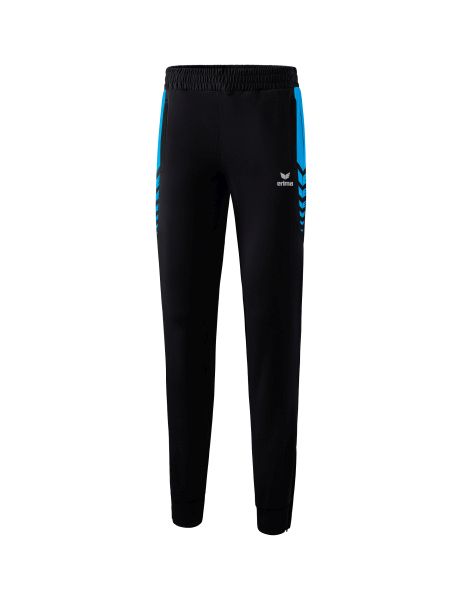 Erima Six Wings Worker Hose Damen schwarz/curacao, Größe: 34
