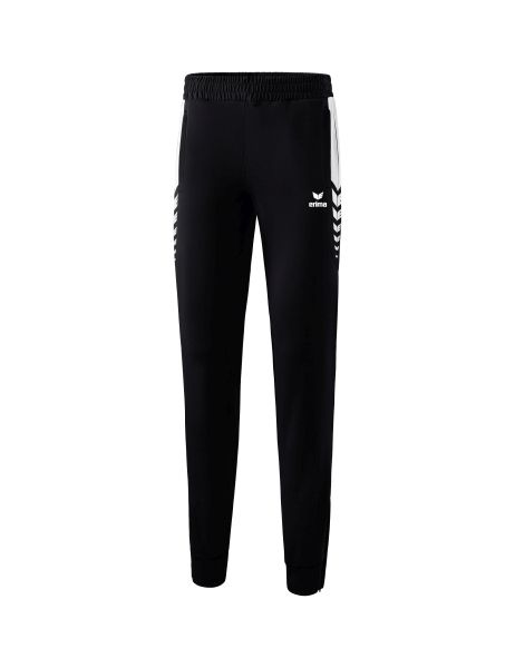 Erima Six Wings Worker Hose Damen schwarz/weiß, Größe: 34