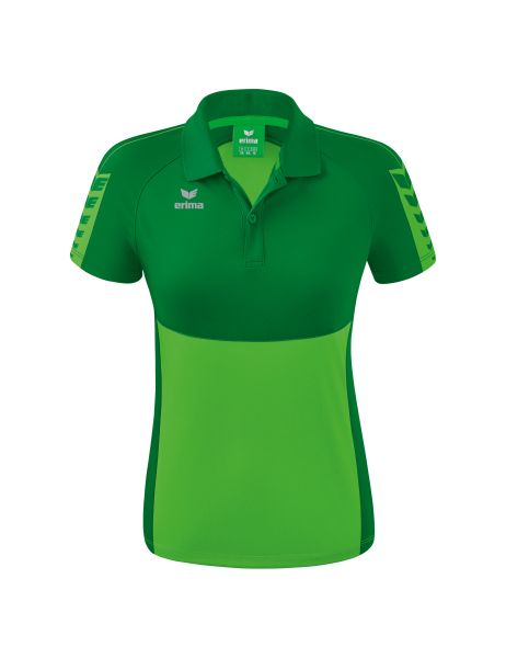 Erima Six Wings Poloshirt Damen green/smaragd, Größe: 34