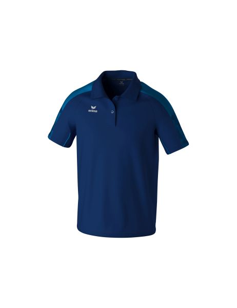 Erima EVO STAR Poloshirt Erwachsene new navy/mykonos blue, Größe: S