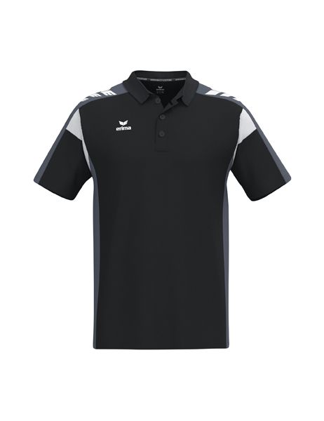 Erima CELEBRATE 125 Poloshirt function Unisex schwarz/slate grey, Größe: XXS