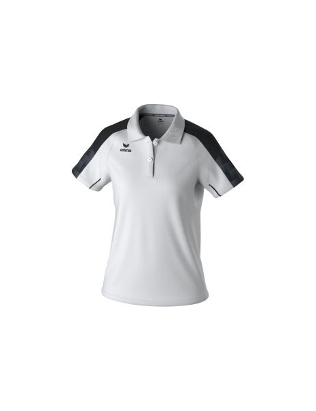Erima EVO STAR Poloshirt Damen weiß/schwarz, Größe: 34